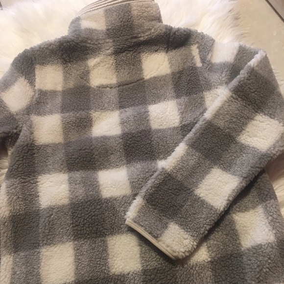 Abercrombie & Fitch Half-Zip Sherpa Fleece - Picture 4 of 5